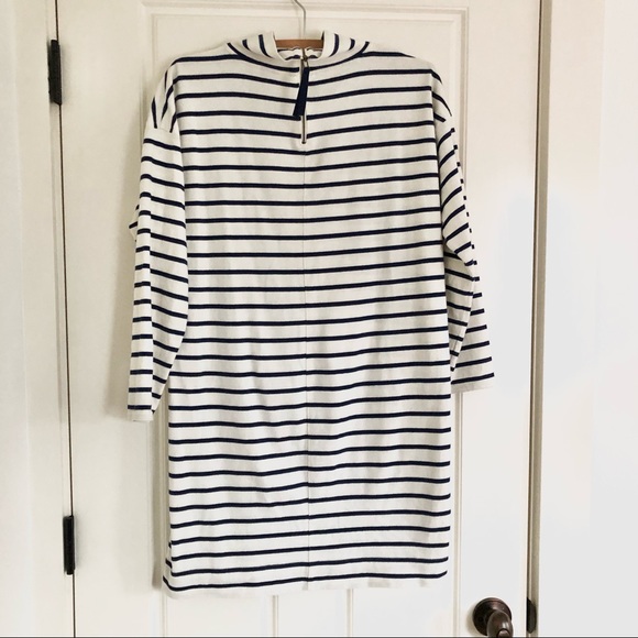 Vineyard Vines Striped Funnelneck Cotton Dress - Picture 7 of 10